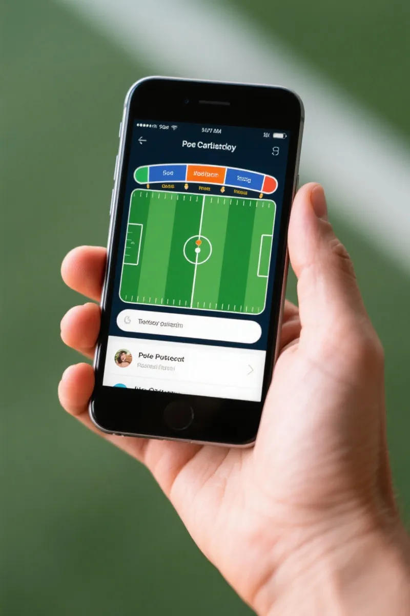 IM体育预测App手机界面